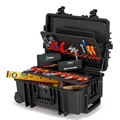 Knipex Robust45 Plastic Tool Case, with 2 Wheels, 609 x 428 x 263mm
