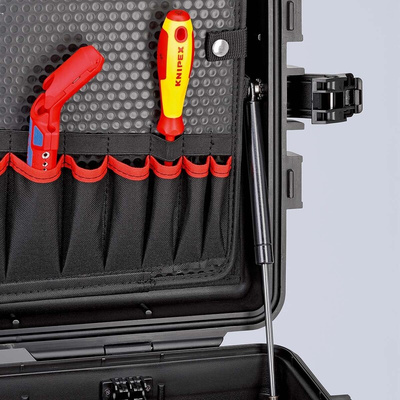 Knipex Robust45 Plastic Tool Case, with 2 Wheels, 609 x 428 x 263mm