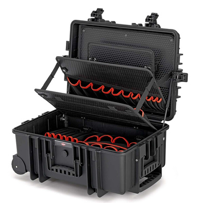 Knipex Robust45 Plastic Tool Case, with 2 Wheels, 609 x 428 x 263mm