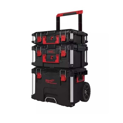 Milwaukee PackOut Modular Storage 3 drawers  Tool Box, 560 x 410 x 940mm
