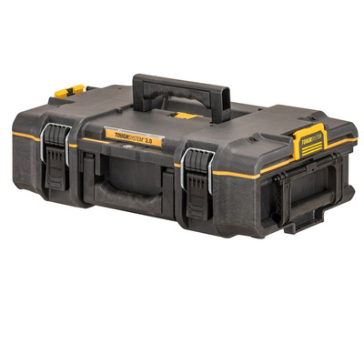 DeWALT TOUGHSYSTEM 2.0 Plastic Tool Box, 371 x 554 x 165mm