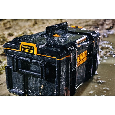 DeWALT TOUGHSYSTEM 2.0 Plastic Tool Box, 371 x 554 x 308mm