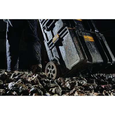 DeWALT TOUGHSYSTEM 2.0 1 drawer  Plastic Tool Box, with 2 Wheels, 500 x 554 x 685mm