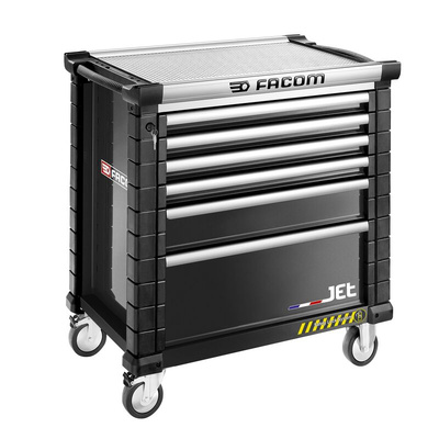 Facom 6 drawer Wheeled Tool Chest, 1005mm x 575mm x 1004m