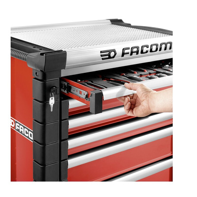 Facom 6 drawer Steel Wheeled