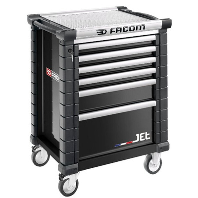 Facom 6 drawer Steel Wheeled
