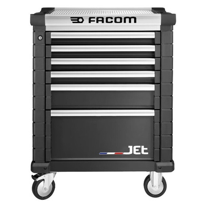 Facom 6 drawer Steel Wheeled