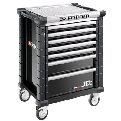 Facom 7 drawer Steel Wheeled