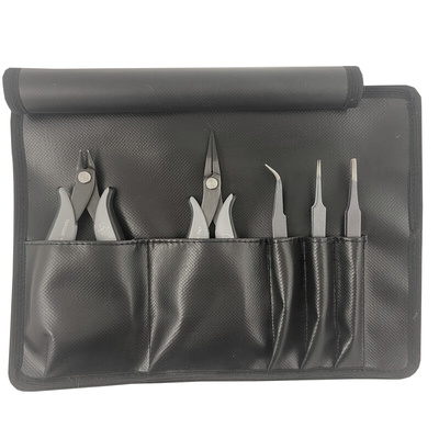 RS PRO 5 Piece ESD Tool Kit with Wallet
