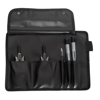 RS PRO 5 Piece ESD Tool Kit with Wallet
