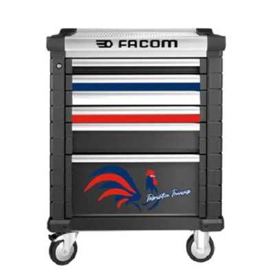 Facom 6 drawer Aluminium Wheeled Tool Cabinet x 814mm x 1.005m
