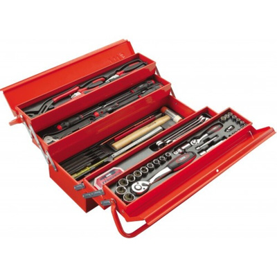 SAM 5 drawers  Metal Tool Box, 63 x 25 x 24cm
