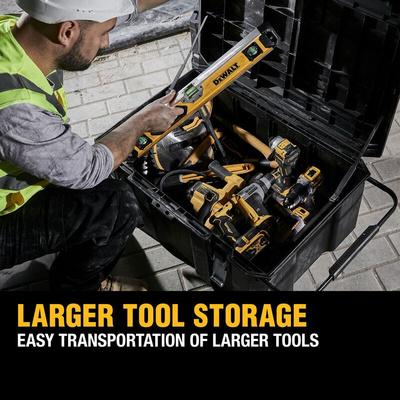 DeWALT Polypropylene Wheeled Tool Chest, 340mm x 666mm x 458mm