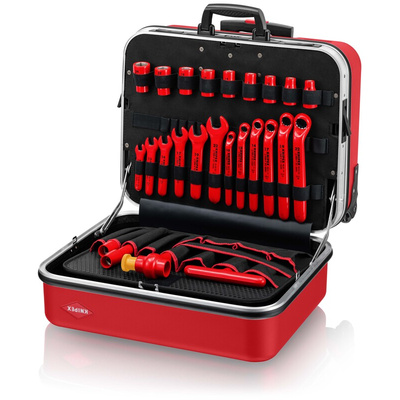 Knipex KNIPEX ABS Tool Box, with 2 Wheels, 520 x 435 x 290mm