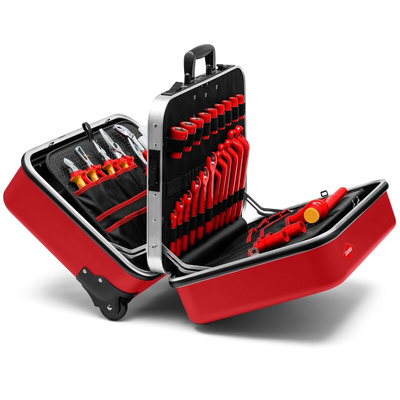 Knipex KNIPEX ABS Tool Box, with 2 Wheels, 520 x 435 x 290mm