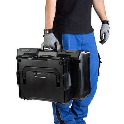 BS SYSTEMS XL-BOXX Empty drawers  ABS Tool Case, 607 x 395 x 179mm