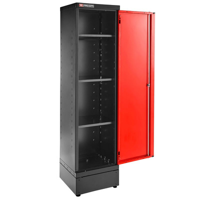 0 drawer Epoxy Coated Metal Wall Mount Tool Cabinet, 2.06m x 506mm x 533mm