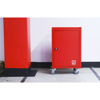 RS PRO Steel Wheeled Tool Cabinet, 730mm x 450mm x 310mm