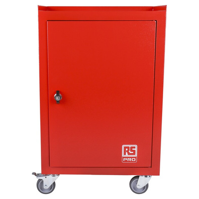 RS PRO Steel Wheeled Tool Cabinet, 730mm x 450mm x 310mm