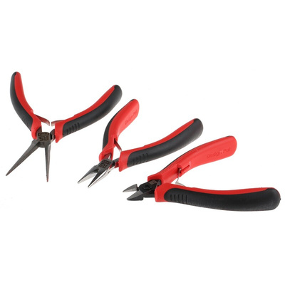 RS PRO 10 Piece Electronics Tool Kit with Foam Inlay
