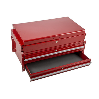 RS PRO 2 drawer Wheeled Tool Trolley, 985mm x 410mm x 815mm
