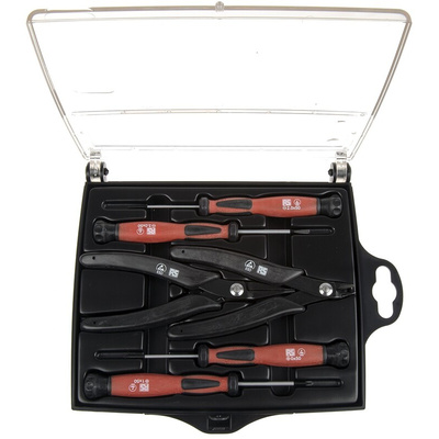 RS PRO 6 Piece ESD Tool Kit with Case