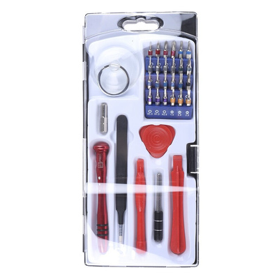 RS PRO 32 Piece Phone Repair Tool Kit with Case