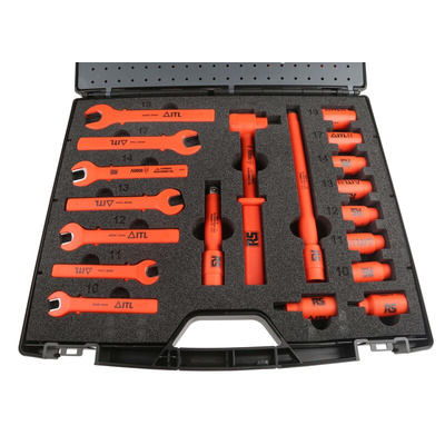 RS PRO 29 Piece Engineers Tool Kit with Case, VDE Approved
