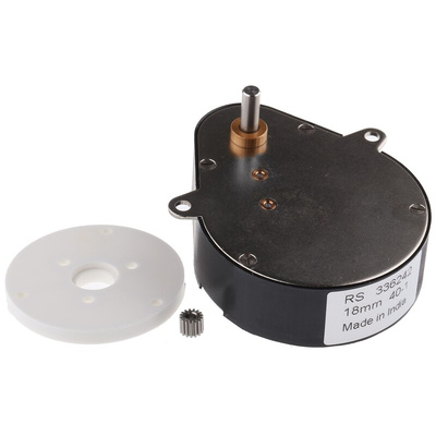 RS PRO Ovoid Gearbox, 40:1 Gear Ratio