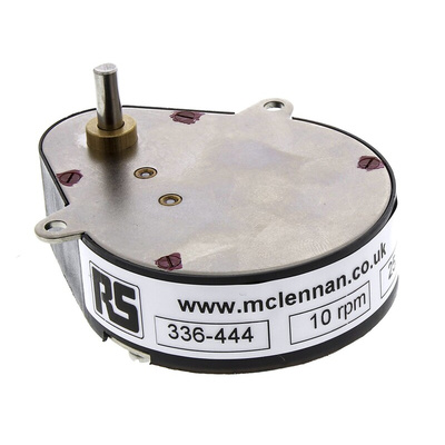 McLennan Servo Supplies Ovoid Gearbox, 25:1 Gear Ratio, 0.7 Nm Maximum Torque, 200rpm Maximum Speed