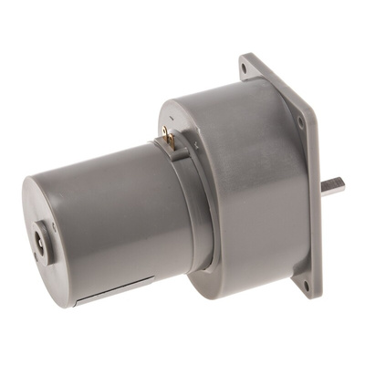 Philips Geared DC Geared Motor, 5 W, 12 V dc, 30 Ncm, 60 rpm, 4mm Shaft Diameter