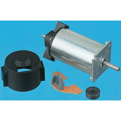 Crouzet Brushed DC Motor, 16 W, 48 V dc, 75 Ncm, 3040 rpm, 6mm Shaft Diameter