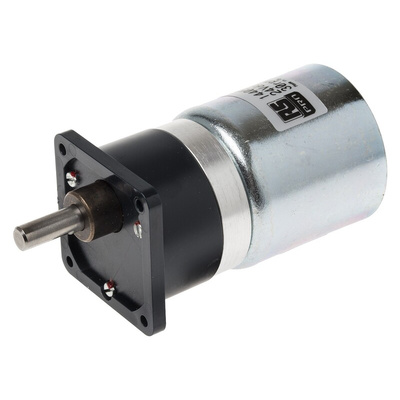 RS PRO Brushed Geared DC Geared Motor, 24 V dc, 70 Ncm, 52 rpm, 5.5mm Shaft Diameter