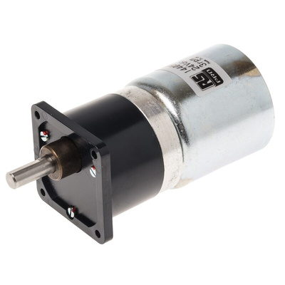 RS PRO Brushed Geared DC Geared Motor, 24 V dc, 70 Ncm, 6 rpm, 5.5mm Shaft Diameter