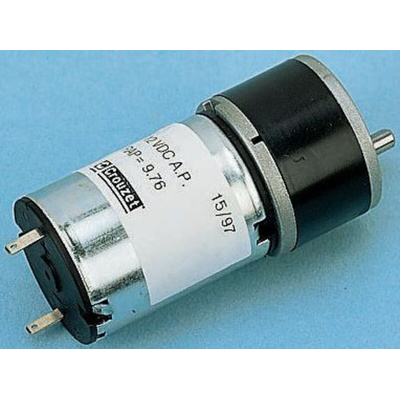 Crouzet Brushed Geared DC Geared Motor, 3 W, 12 V dc, 50 Ncm, 45 rpm, 5mm Shaft Diameter
