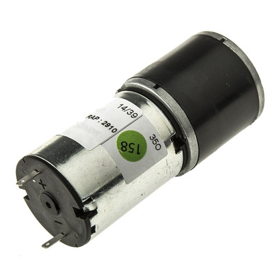 Crouzet Brushed Geared DC Geared Motor, 3 W, 12 V dc, 50 Ncm, 1.5 rpm, 5mm Shaft Diameter