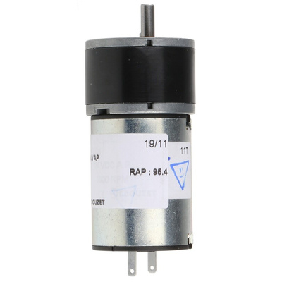 Crouzet Brushed Geared DC Geared Motor, 3 W, 24 V dc, 50 Ncm, 45 rpm, 5mm Shaft Diameter