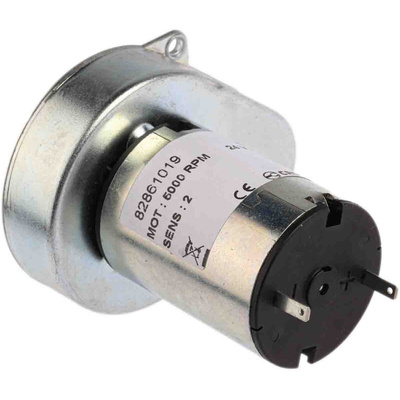 Crouzet Brushed Geared DC Geared Motor, 3 W, 24 V dc, 50 Ncm, 54 rpm, 4mm Shaft Diameter