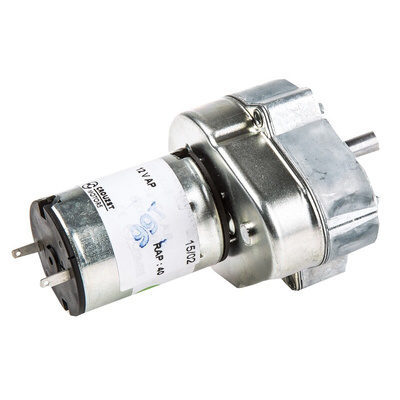 Crouzet Brushed Geared DC Geared Motor, 3 W, 12 V dc, 2 Nm, 108 rpm, 6mm Shaft Diameter