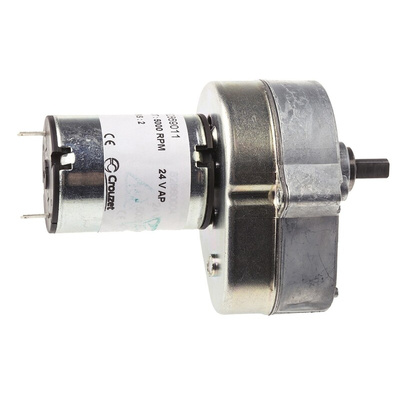 Crouzet Brushed Geared DC Geared Motor, 3 W, 24 V dc, 2 Nm, 108 rpm, 6mm Shaft Diameter