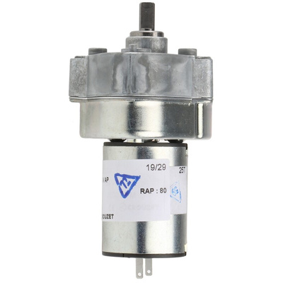 Crouzet Brushed Geared DC Geared Motor, 3 W, 24 V dc, 2 Nm, 54 rpm, 6mm Shaft Diameter