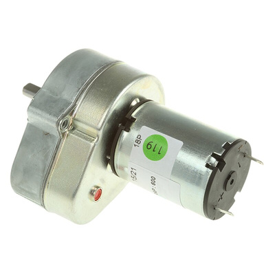 Crouzet Brushed Geared DC Geared Motor, 3 W, 24 V dc, 2 Nm, 7 rpm, 6mm Shaft Diameter