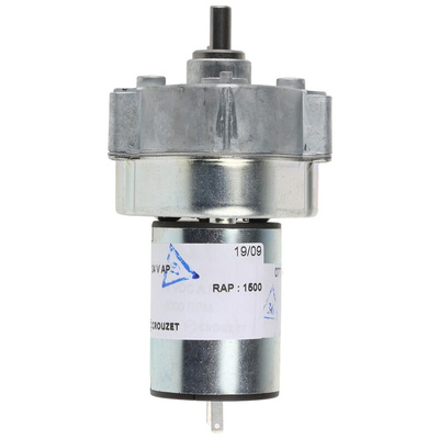 Crouzet Brushed Geared DC Geared Motor, 3 W, 24 V dc, 2 Nm, 2.9 rpm, 6mm Shaft Diameter