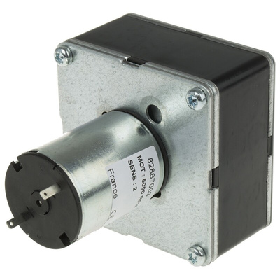 Crouzet Brushed Geared DC Geared Motor, 3 W, 12 V dc, 5 Nm, 103 rpm, 8mm Shaft Diameter