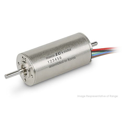 Maxon Brushless DC Motor, 75 W, 24 V dc, 107 mNm, 6870 rpm, 7950 rpm, 4mm Shaft Diameter