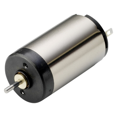 Portescap Brushed DC Motor, 2.3 W, 7.5 V dc, 2.9 mNm, 9700 rpm, 1.5mm Shaft Diameter