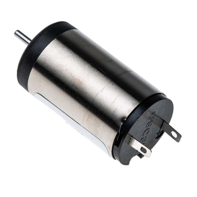 Portescap Brushed DC Motor, 2.3 W, 12 V dc, 2.4 mNm, 10800 rpm, 1.5mm Shaft Diameter