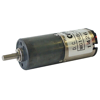 Nidec Components Brushed Geared DC Geared Motor, 6 V dc, 0.02 Nm, 380 rpm, 3mm Shaft Diameter
