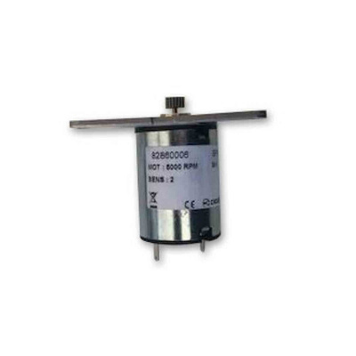 Crouzet Geared DC Geared Motor, 3 W, 24 V dc, 30 mNm, 3700 rpm, 8mm Shaft Diameter