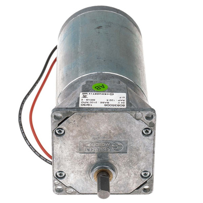 Crouzet Brushed Geared DC Geared Motor, 27 W, 24 V dc, 5 Nm, 14 rpm, 8mm Shaft Diameter